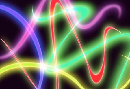 Glow - curves, glow, abstract