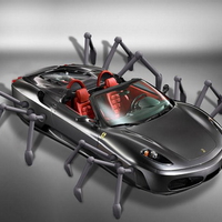 Ferrari with Legs