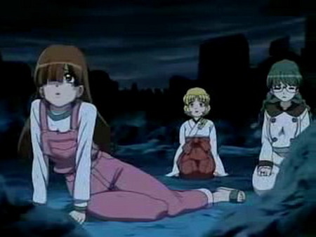 inukami the series final fight - girls, anime, inukami, other