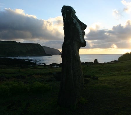 Easter Island - ancient, nature, monument, history, landscape, island