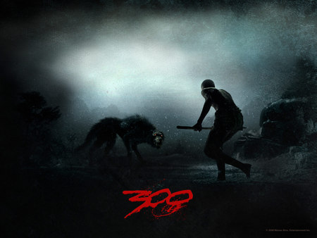 300 with (mit) Gerard Butler - dominic west, gerard butler, david wenham, 300, lena headey