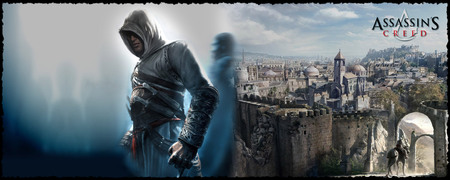 Assassins Creed - dual screen, dual monitor, graphics, game, assasin, assassins creed, its so cool