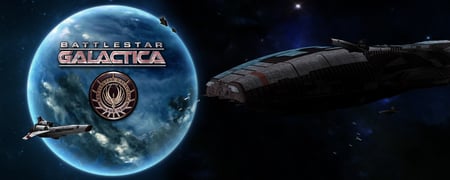 Battle Star Galactica - battle star galactica, sci fi, movie, dual monitor, dual screen