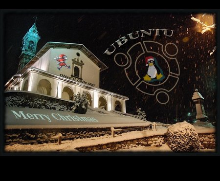 Ubuntu's Christmas - tds, oltre il colle, ubuntu, christmas