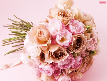 Various-Wedding-Flowers - colors, flower, flowers, colorful flowers, mna, nature, rose, color, colorful flower