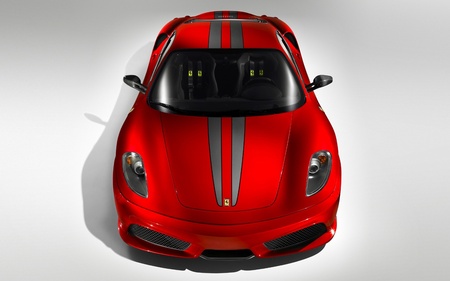 Ferrari F 430 Scuderia - widescreen, wds, red, ferrari f430 scuderia