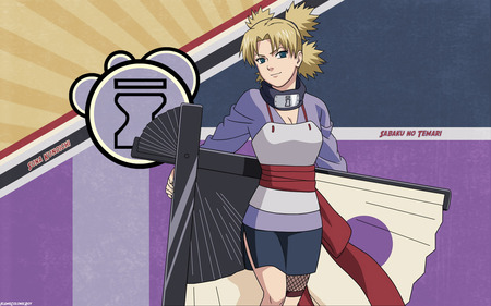 Temari Of The Sand - temari, naruto, girl, fan, Anime