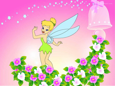 background c 13. jpg - tink, fairydust, flowers, fairy