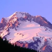 Sunset Colors over Mount Hood, Oregon