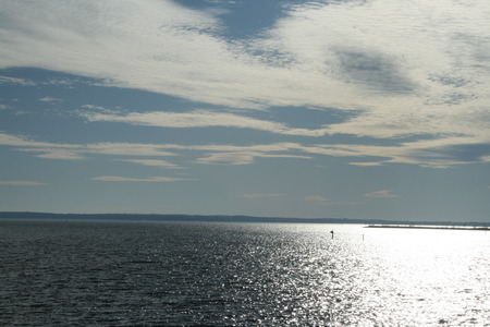 Clouds and Water - water, sky, beach, clouds