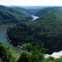 Saarschleife_Panorama Dual Monitor