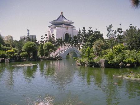 Asian Setting - nature, asian, buildings