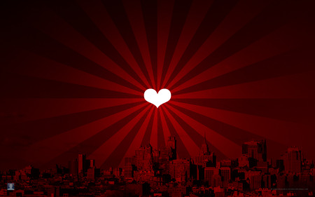 vector - vector, heart, red