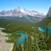 Mary Lake, Rocky Mountain National Park, Canada