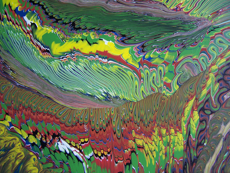 FRACTAL SWIRLS,FLOWING AFFECT