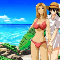 Anime Girls on Beach