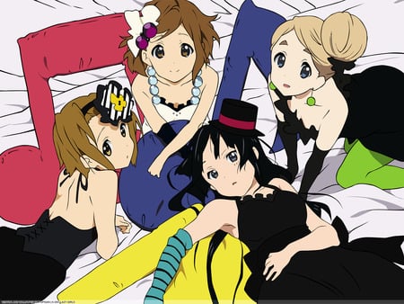 K-on! - girls, vector, sexy, kotobuki tsumugi, k-on, anime, tainaka ritsu, cute, akiyama mio, hirasawa yui