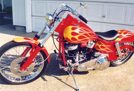 My 1974 Shovelhead - harley davidson, motorcycles