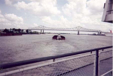 Ferry Crossing - water, tugboat, ferry