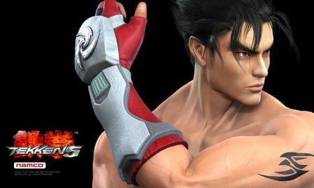 tekken - boy, black, hot, tatto, faces, cool, dark, muscular