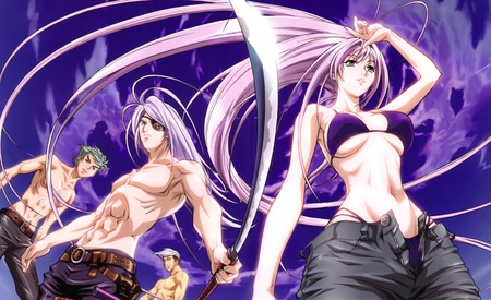 tenjho-tenge - beach, sexy, anime