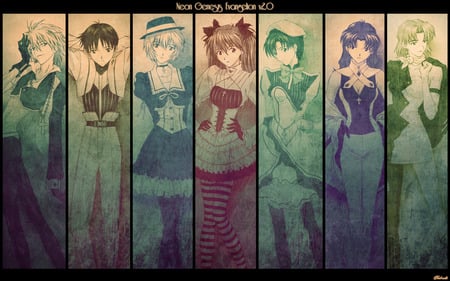 Gophic NGE - anime, eva, nge, mecha