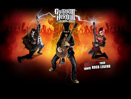 the rock hero - rock, music, guitar, darkmfire