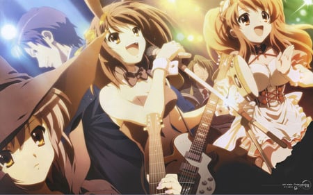 SOS Brigade Band - music, sos brigade, hare hare yuaki, haruhi suzumiya