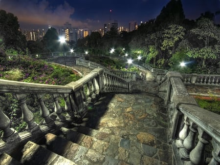 A Spooky Rendezvous - rendezvous, stairs, spooky