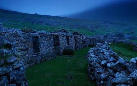 Blue Landscape - nature, landscape, blue