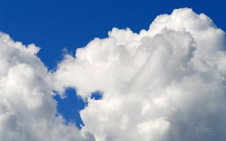 Sky - sky, nature, clouds, blue