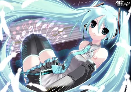 miku - anime, miku, sweet, anime girl, cute, lovely