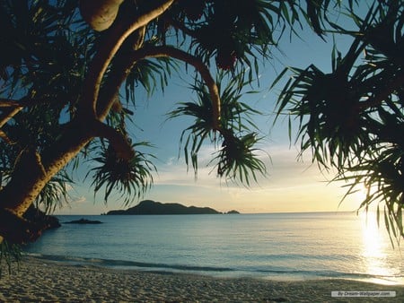 island - beaches, nature, sunset