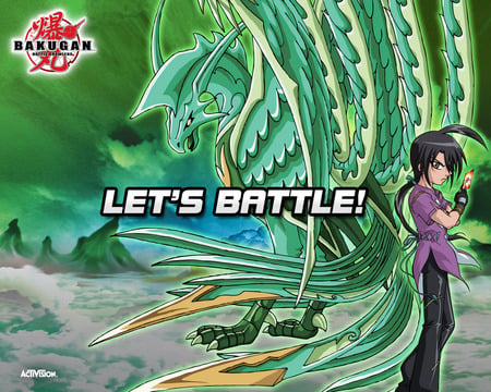 Let's Battle - battle brawlers, shun, skyrus, bakugan