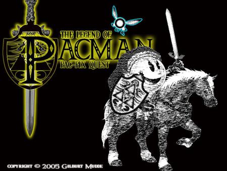 The Legend of Pacman - pacpix, nitendo ds, nintendo, pacman, zelda