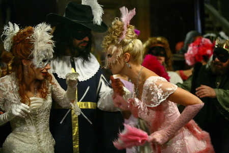 Carnival - people, carnival, masks