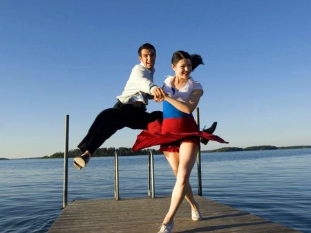 Dance on Beach - dance, couple, cool, beautiful, on beach