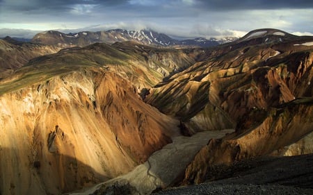 rhyolite - morning, nature, autumn, hot, rhyolite