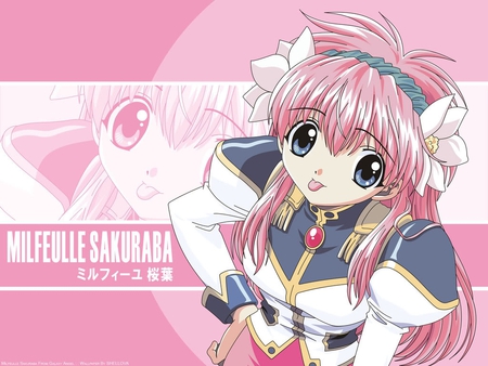 Galaxy angel AA - milfeulle san, cute, galaxy angel, anime