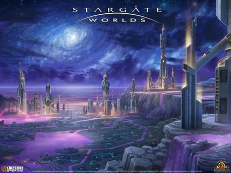 Stargate worlds - purple, blue, steel, sky