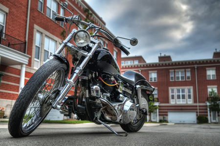 Nice Perspective - motorcycles, harley davidson