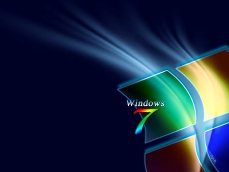 Windows 7 - windows, seven, blue, green, logo, 7