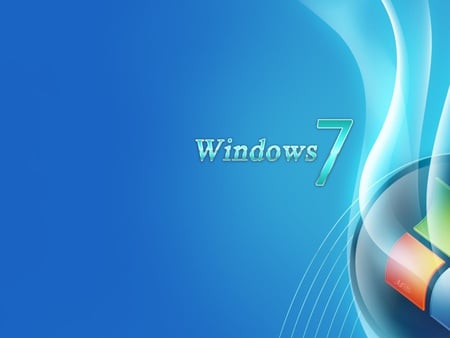 Windows 7 - water, logo, blue, windows, seven, 7