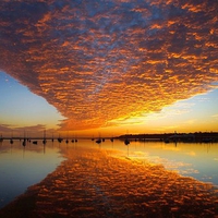 Amazing Clouds Reflection