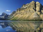 Bow lake rockies