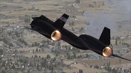 SR-71 - black, jet, fast