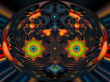 Center of Magic - fractal, eye candy, abstract