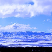 Gorgeous Mountain Blue