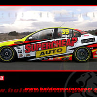 Team Supercheap Auto Group Holden Commodore #39 Russel Ingall 