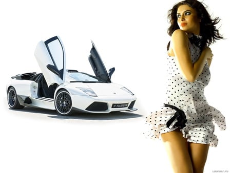 Model/Hamann - white, hamann, model, super car